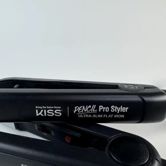 KISS Pencil Pro Styler Ultra-Slim Flat‎ Iron + Revlon Hair Straightener Lot of 2 - Picture 2 of 8